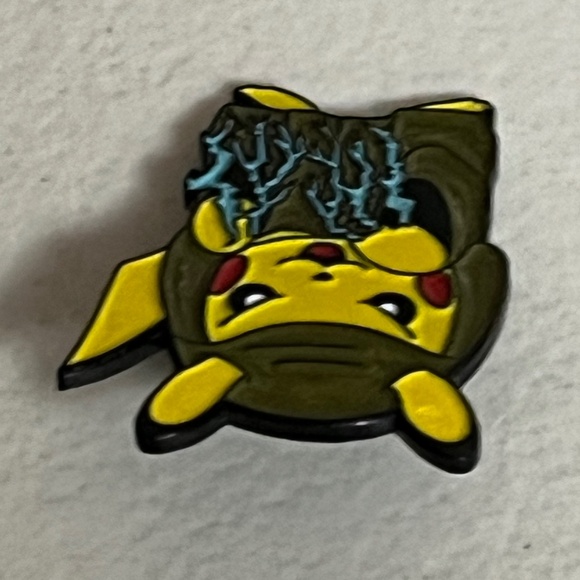 Emperor Palpatine Pikachu Mash Enamel Pin Yellow Pika Pins Hat - Picture 3 of 6